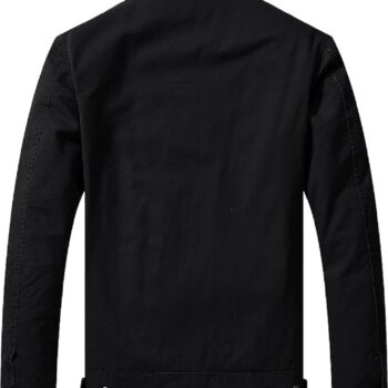 Men Lightweight Green Black Jacket For All Season